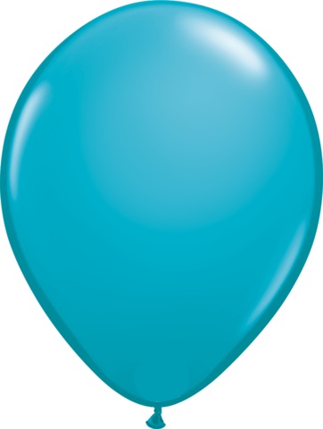 Tropical Teal Balloon